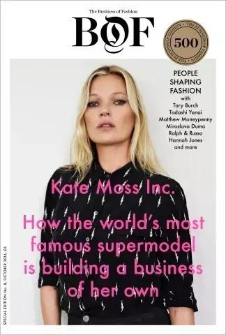 全世界最有名的超模Kate Moss的創(chuàng)業(yè)新計劃